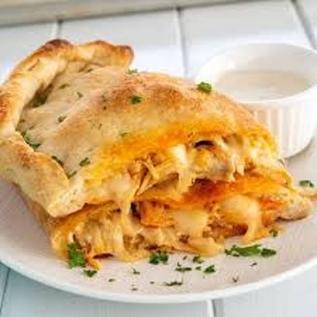 Buffalo Chicken Calzone.