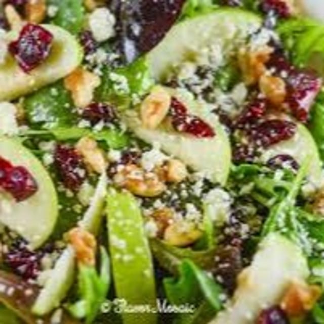 Cranberry Walnut Salad.
