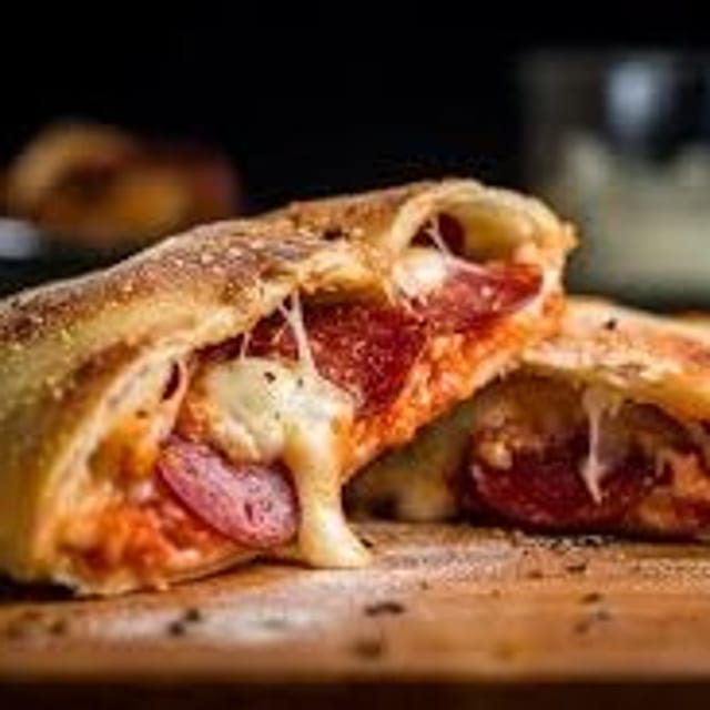 Pepperoni Calzone.