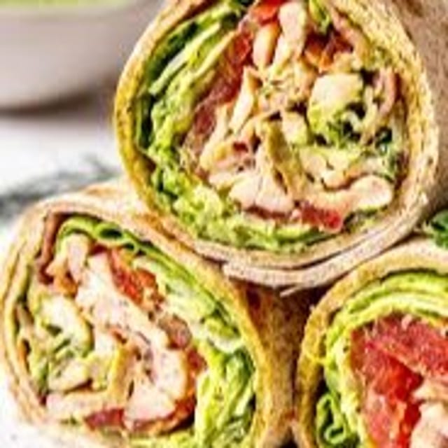 Avocado Chicken - Bacon, Lettuce, Tomato, Chipotle Mayo.