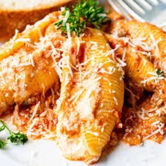 Baked Stuffed Shells.