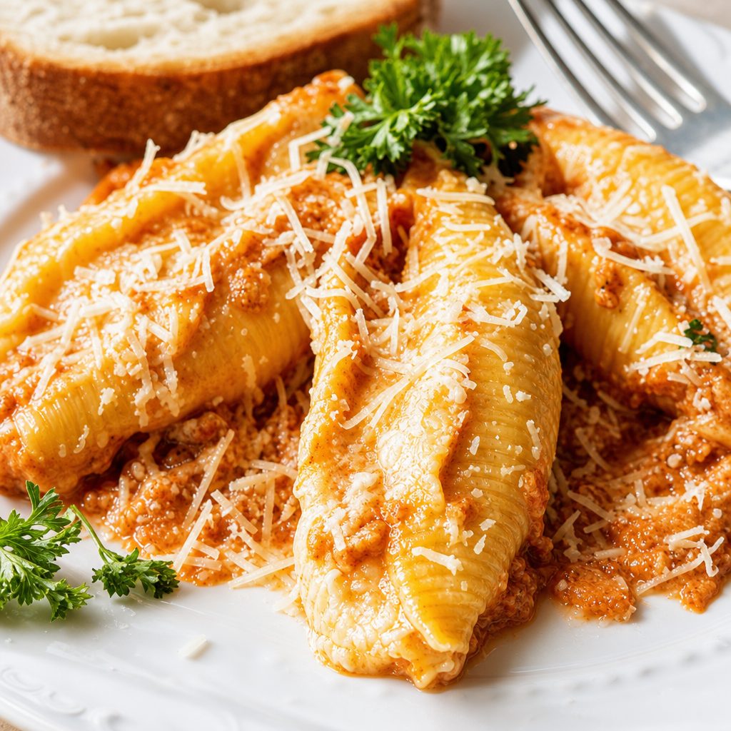 Baked Stuffed Shells.
