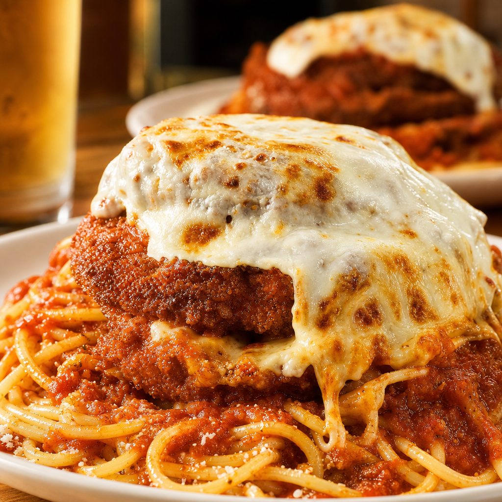Eggplant Parm.