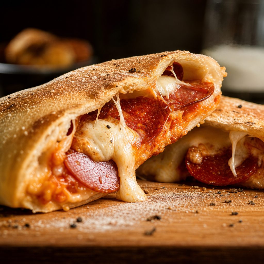 Pepperoni Calzone.