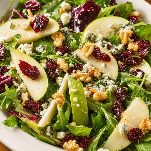 Cranberry Walnut Salad.
