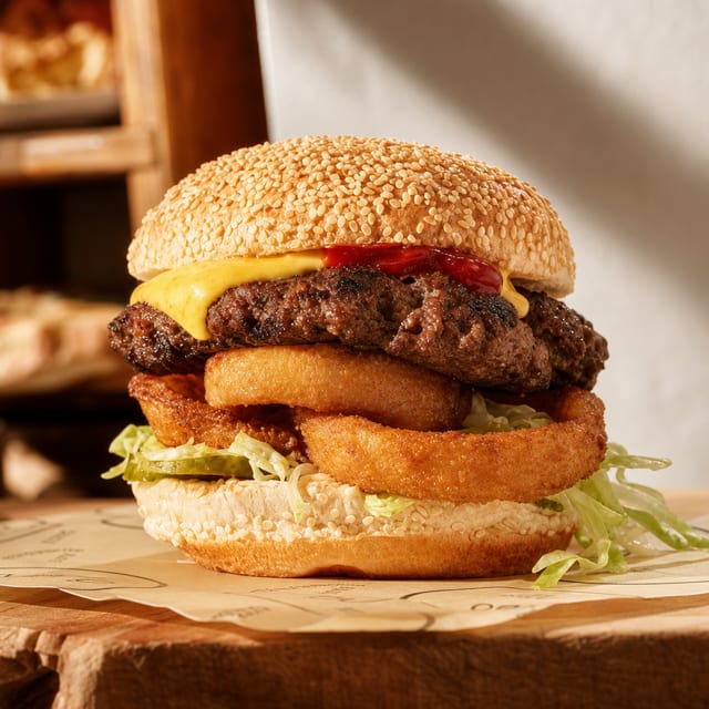O-Ring Burger.