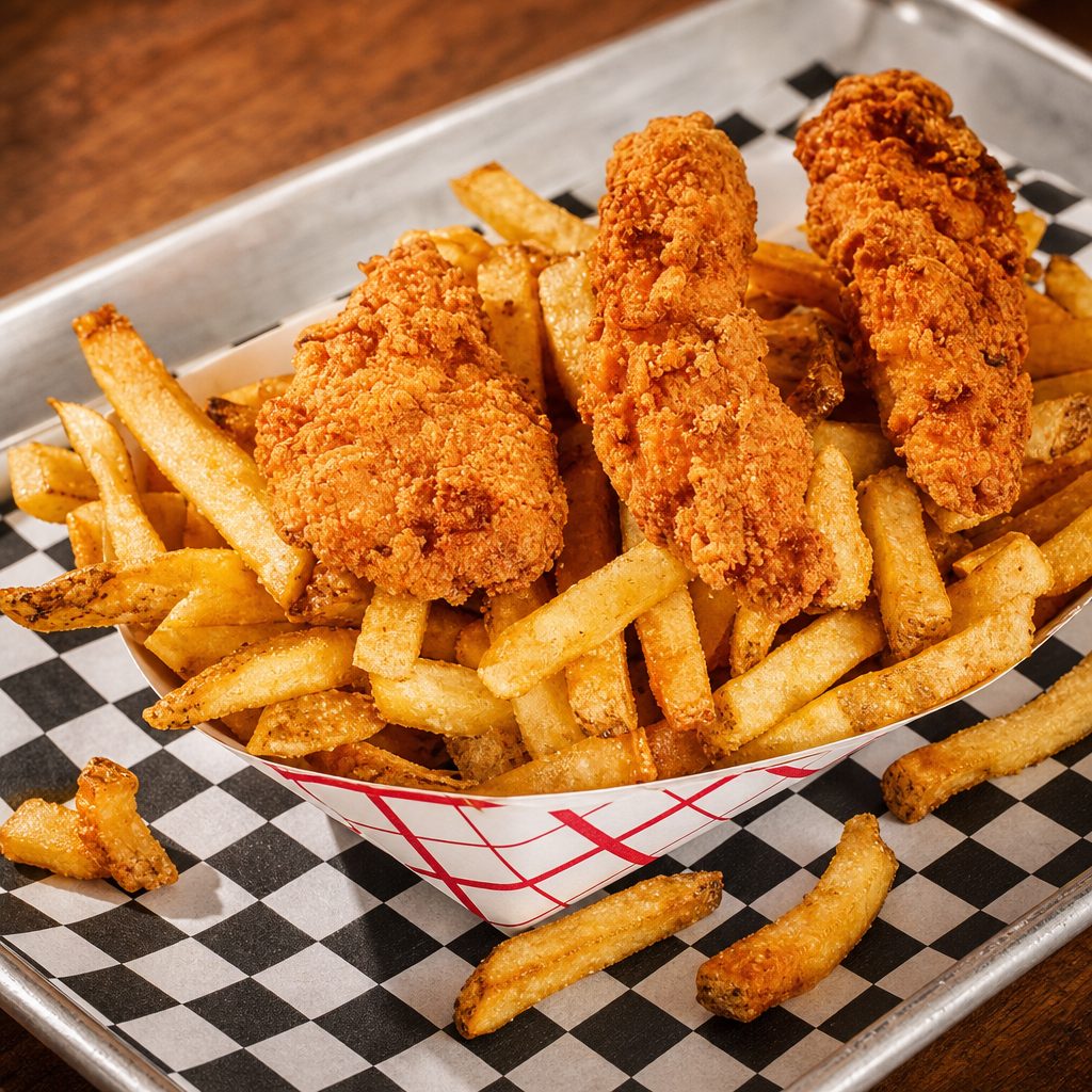 Fried Chicken Basket.