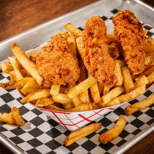 Fried Chicken Basket.