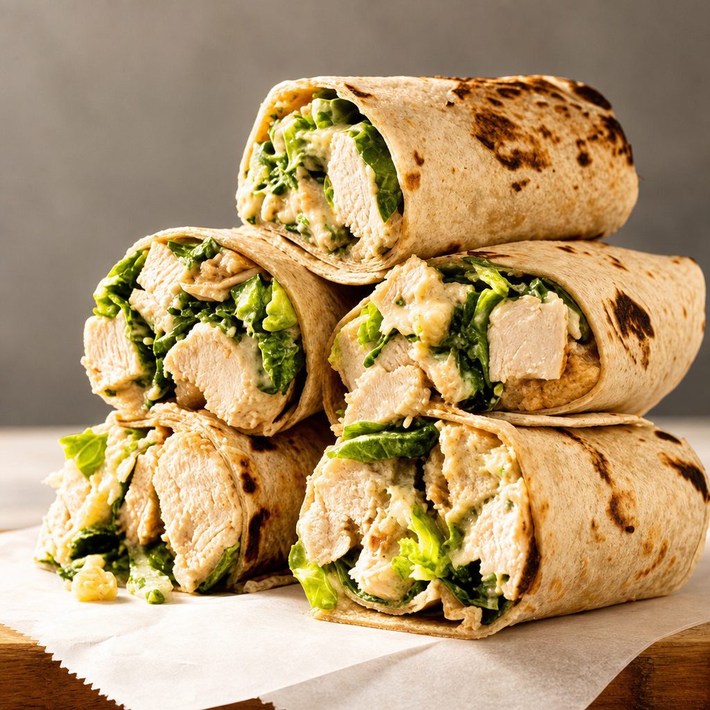 Chicken Caesar.