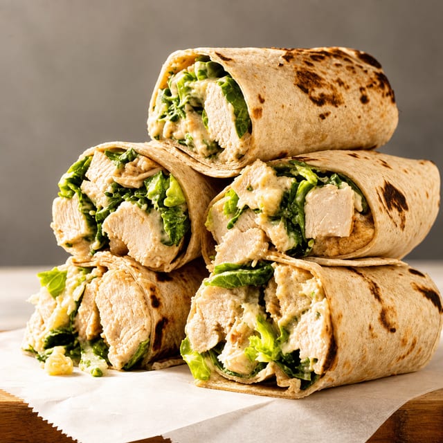 Chicken Caesar.